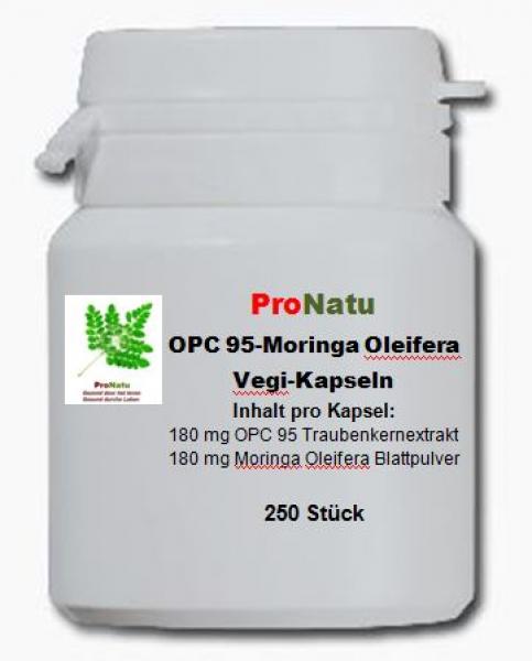 ProNatu OPC 95 / Moringa Oleifera Vegi-Capsules